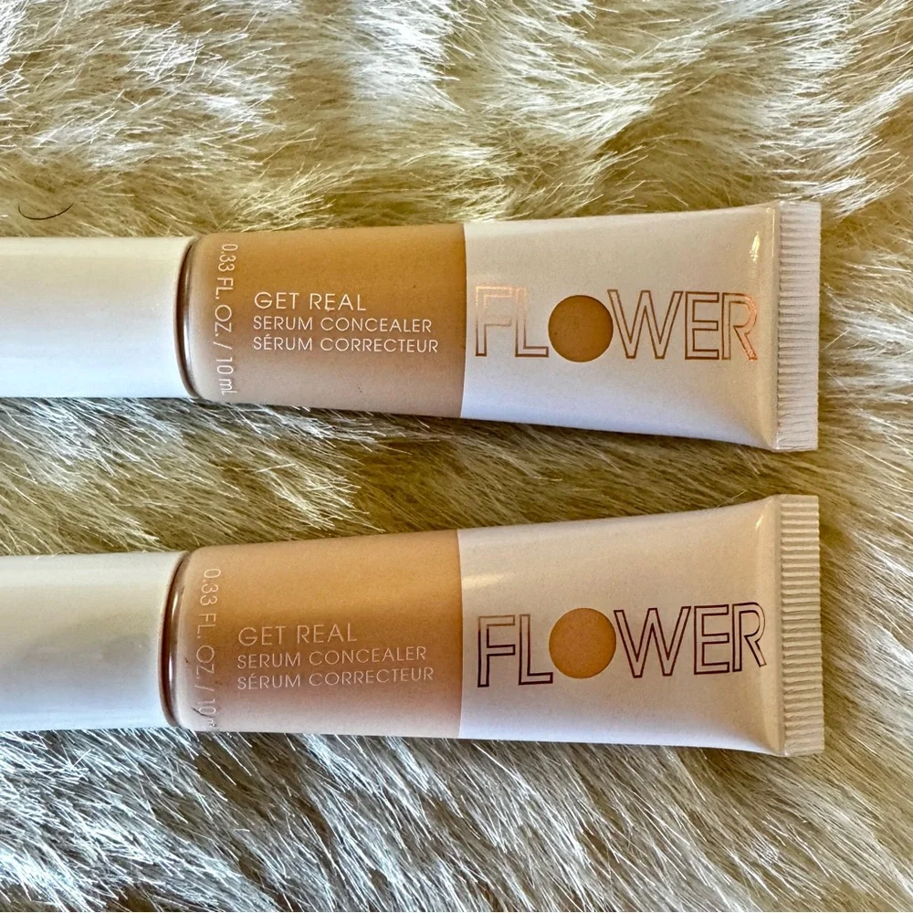 1 set of 2 NEW Flower Beauty Get Real serum concealers